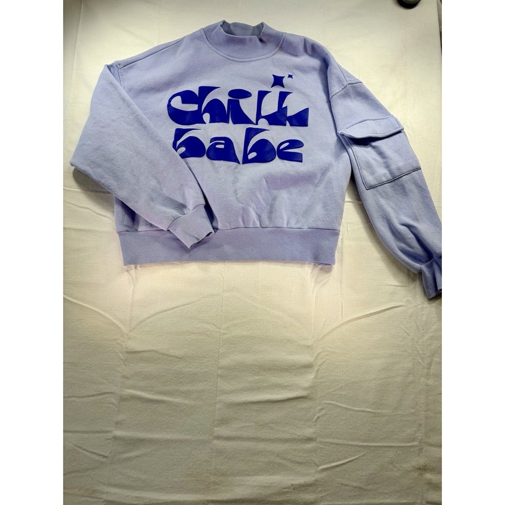 Grayson/Threads Chill Babe Sweater Purple Size Small